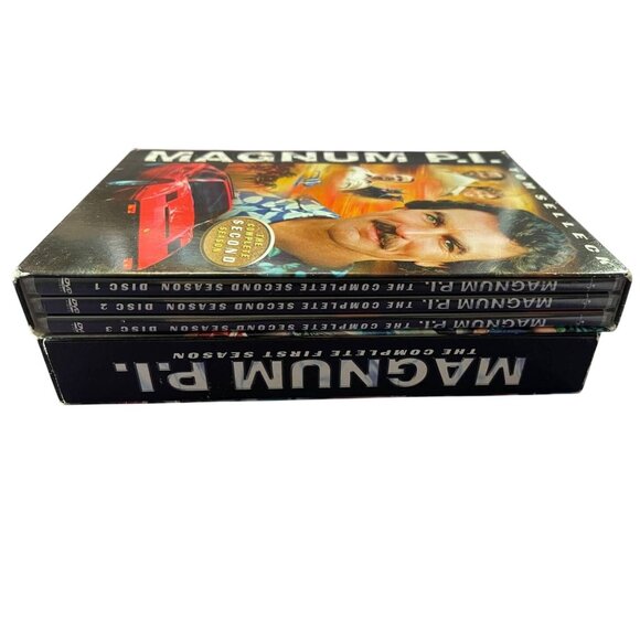 Magnum P.I. Complete 1 st & 2 nd Season Full Screen DVD's - Picture 15 of 16